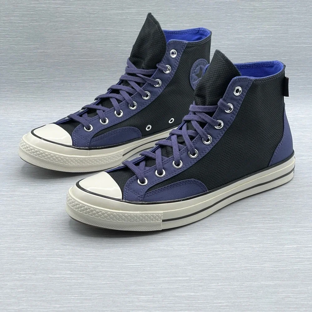 Converse Chuck 70 Men's 7 Sneakers Black Blue Utility Cordura Women's 9 A05578C
